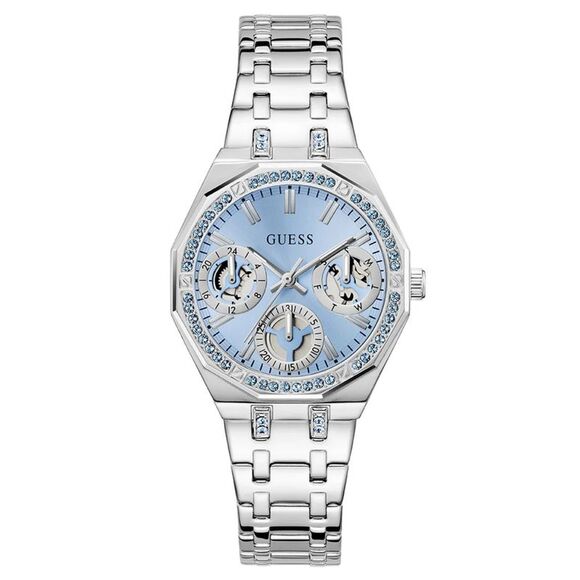 Guess Women's Quinn Blue Dial Watch - GW1009L1